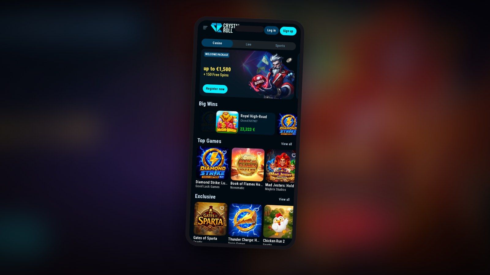 Voordelen en nadelen van Crystalroll casino
